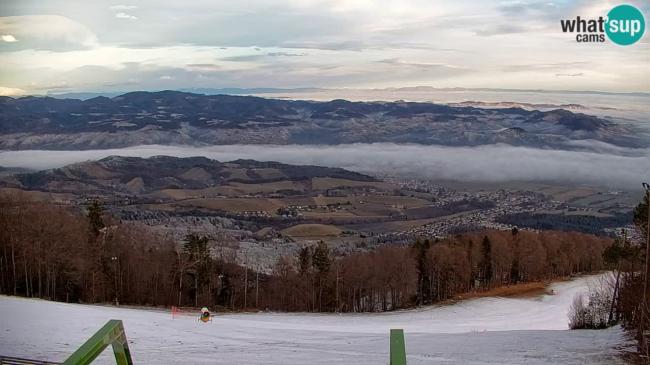 Pohorje webcam | Sleme lower station