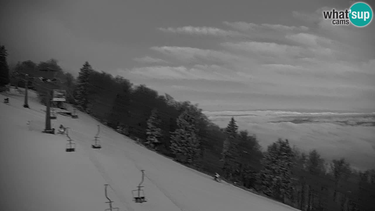 Pohorje webcam | Sleme lower station