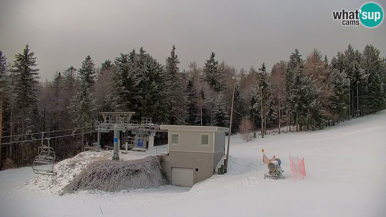 Pohorje webcam | Sleme lower station