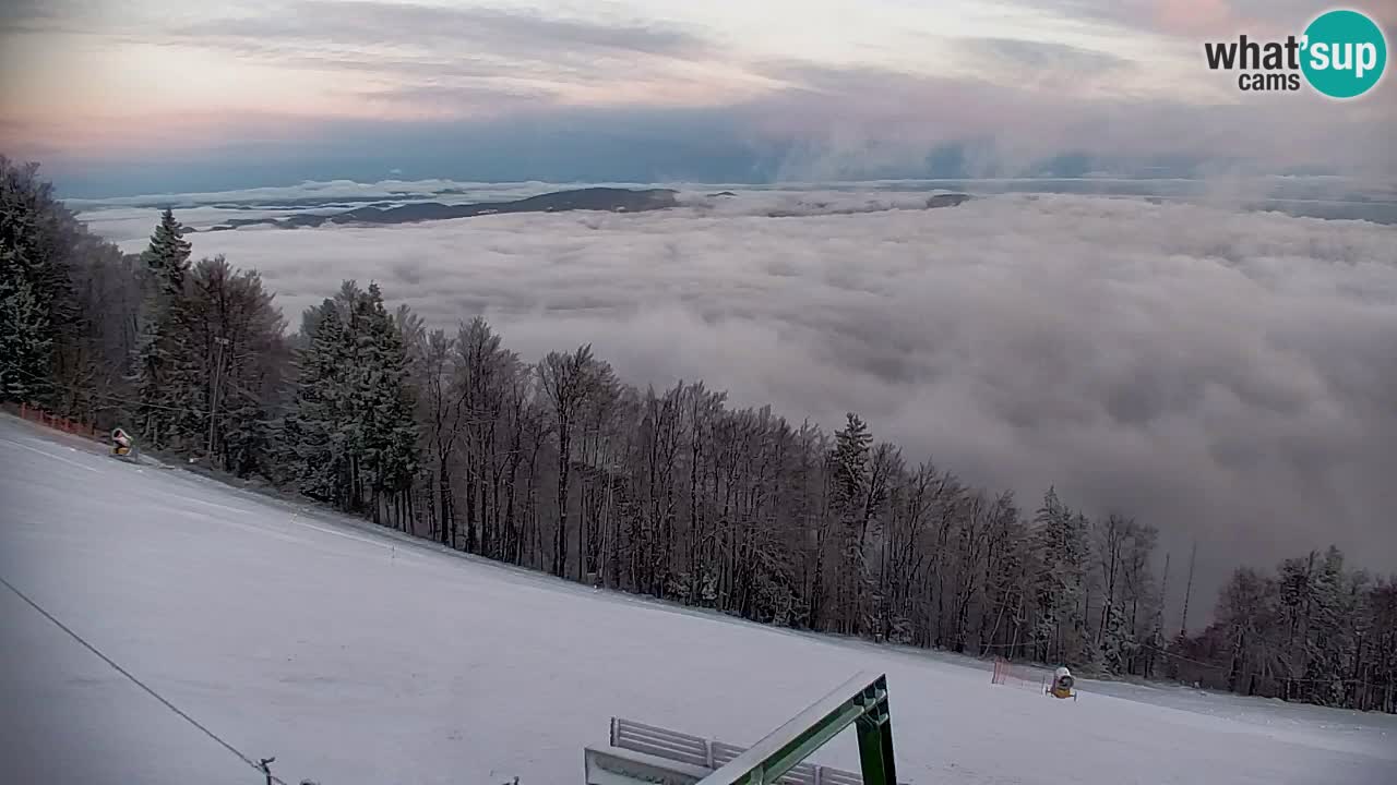 Webcam Pohorje | Station Sleme