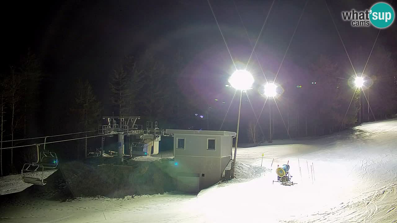 Pohorje spletna kamera | Spodnja postaja Sleme