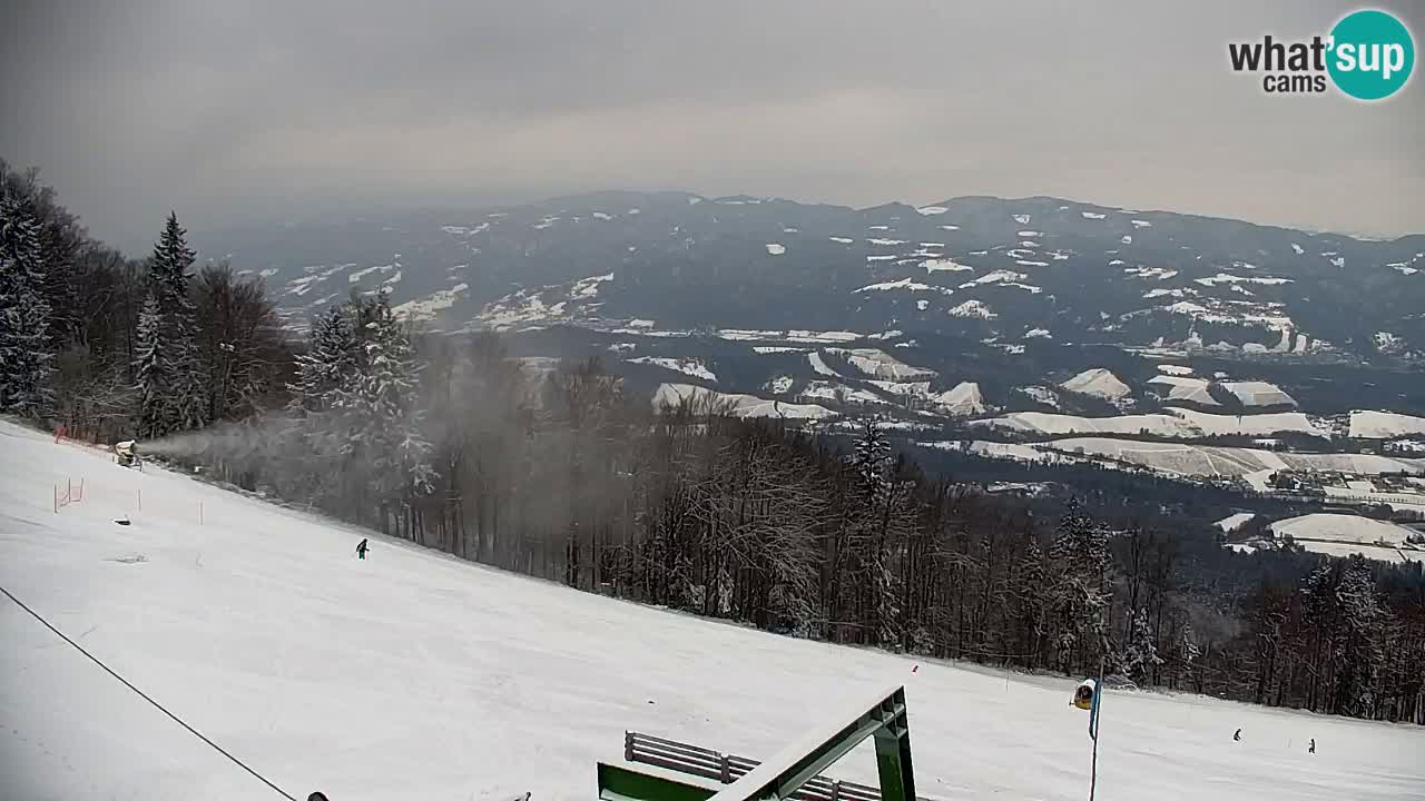 Pohorje webcam | Sleme lower station