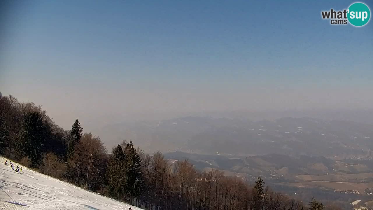 Pohorje webcam | Sleme lower station