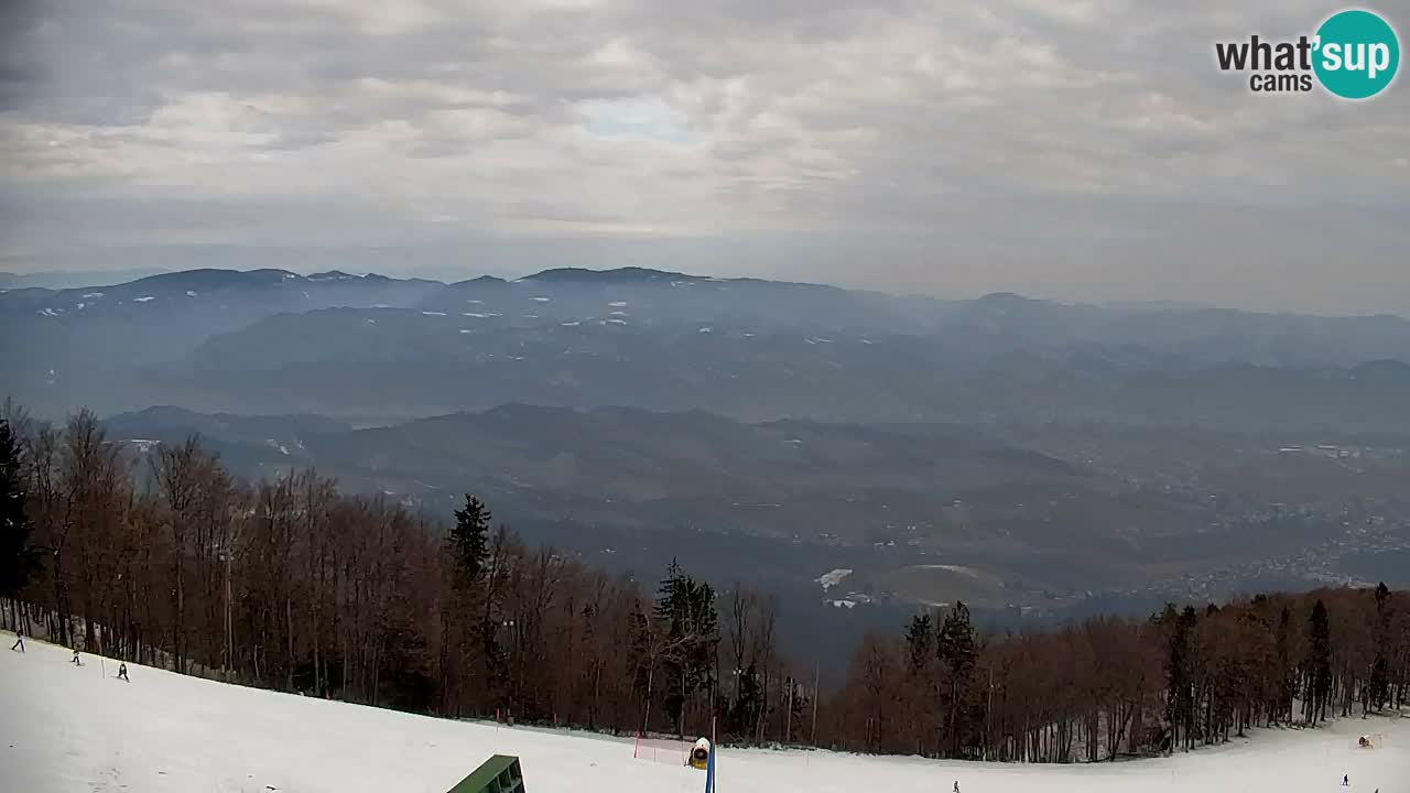 Pohorje webcam | Sleme lower station