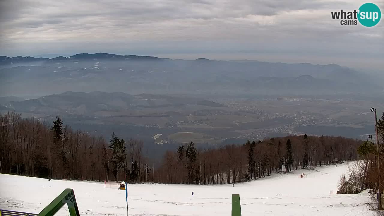 Pohorje webcam | Sleme lower station