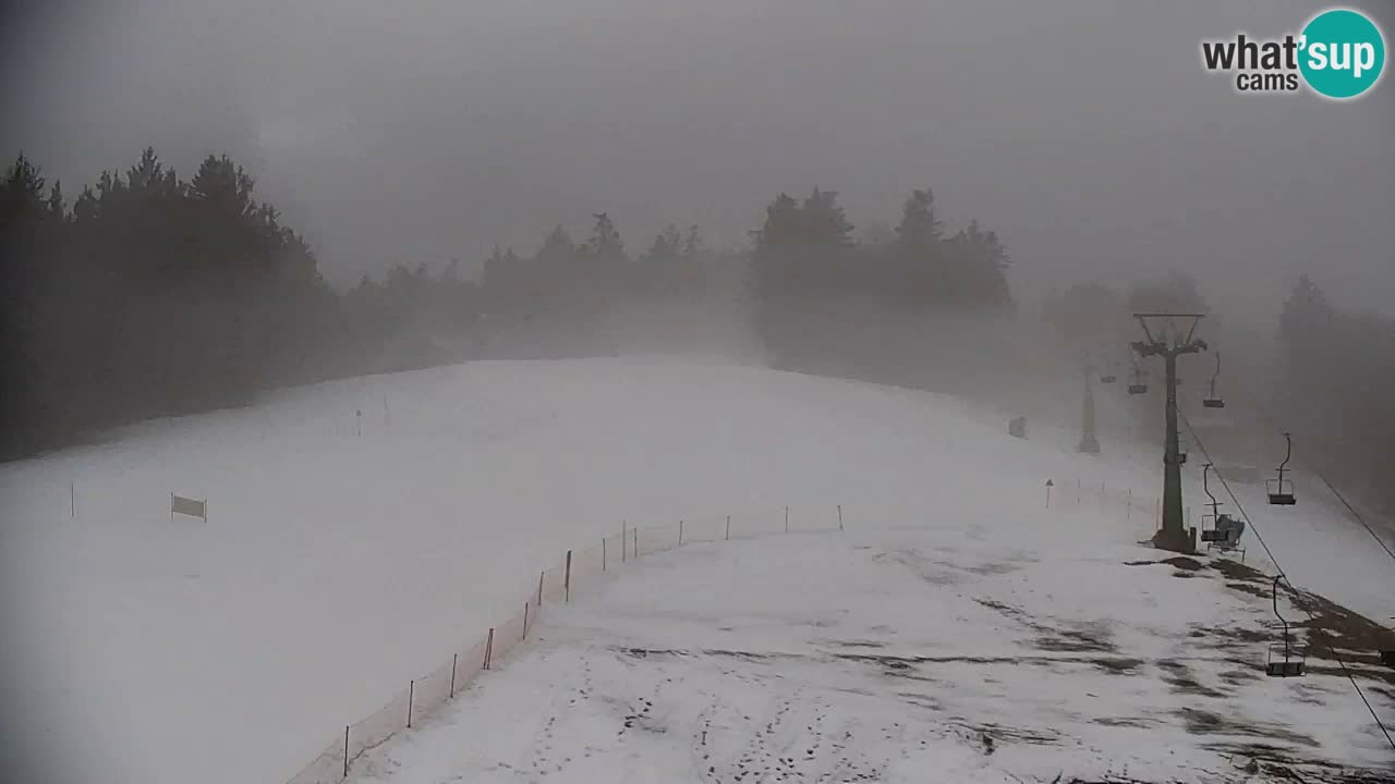 Pohorje spletna kamera | Spodnja postaja Sleme