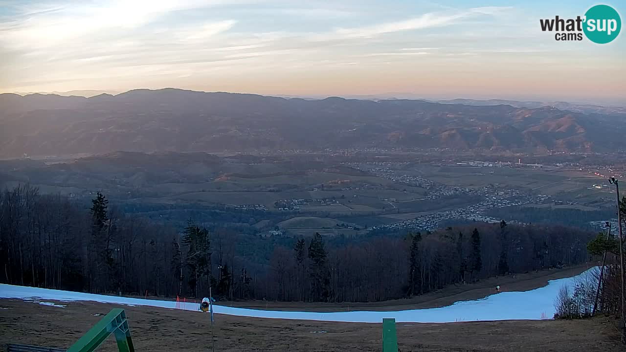 Pohorje spletna kamera | Spodnja postaja Sleme