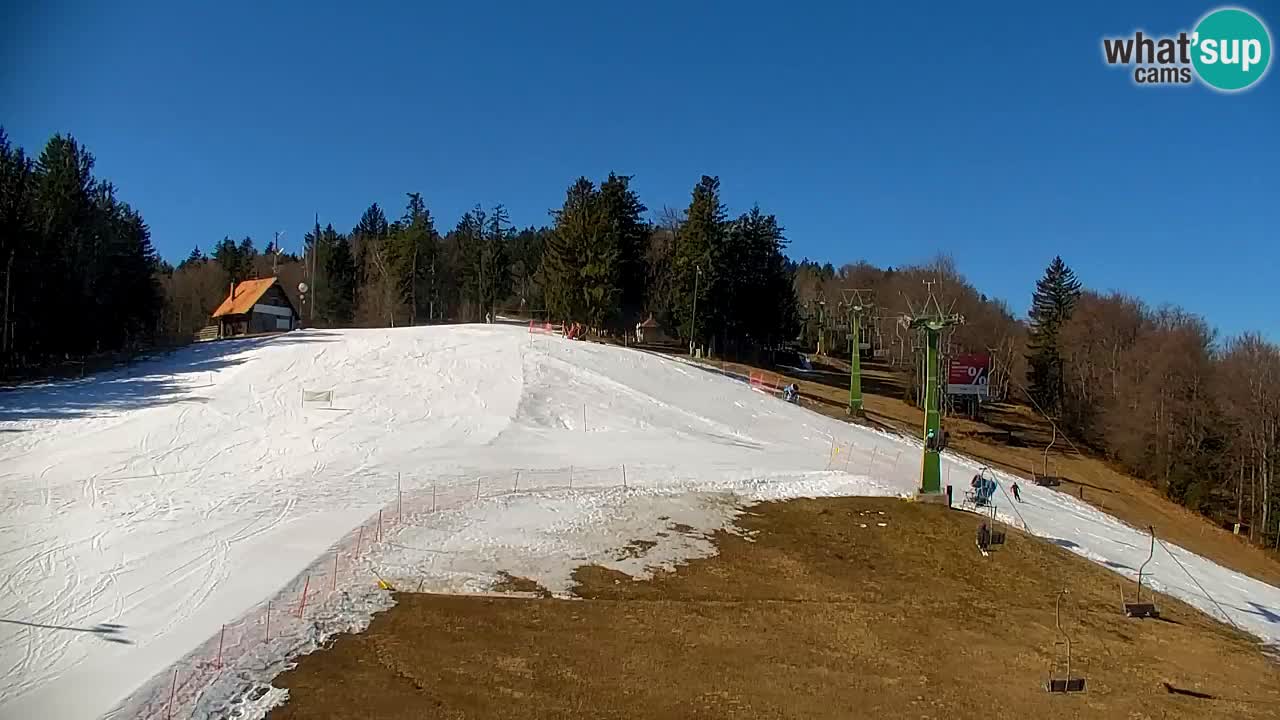 Pohorje webcam | Sleme lower station