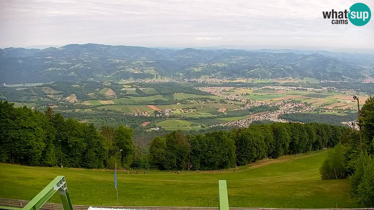 Pohorje webcam | Sleme lower station