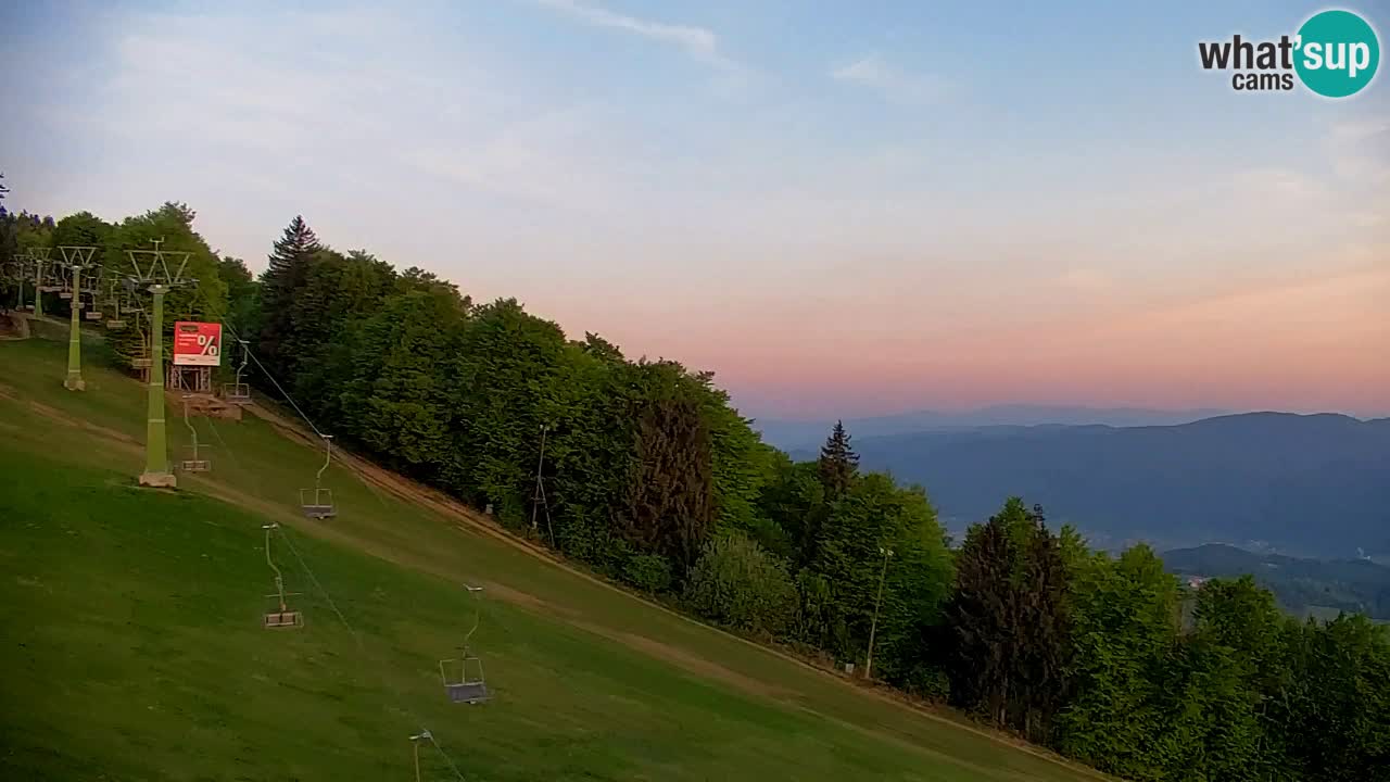 Pohorje Webcam | Sleme Talstation
