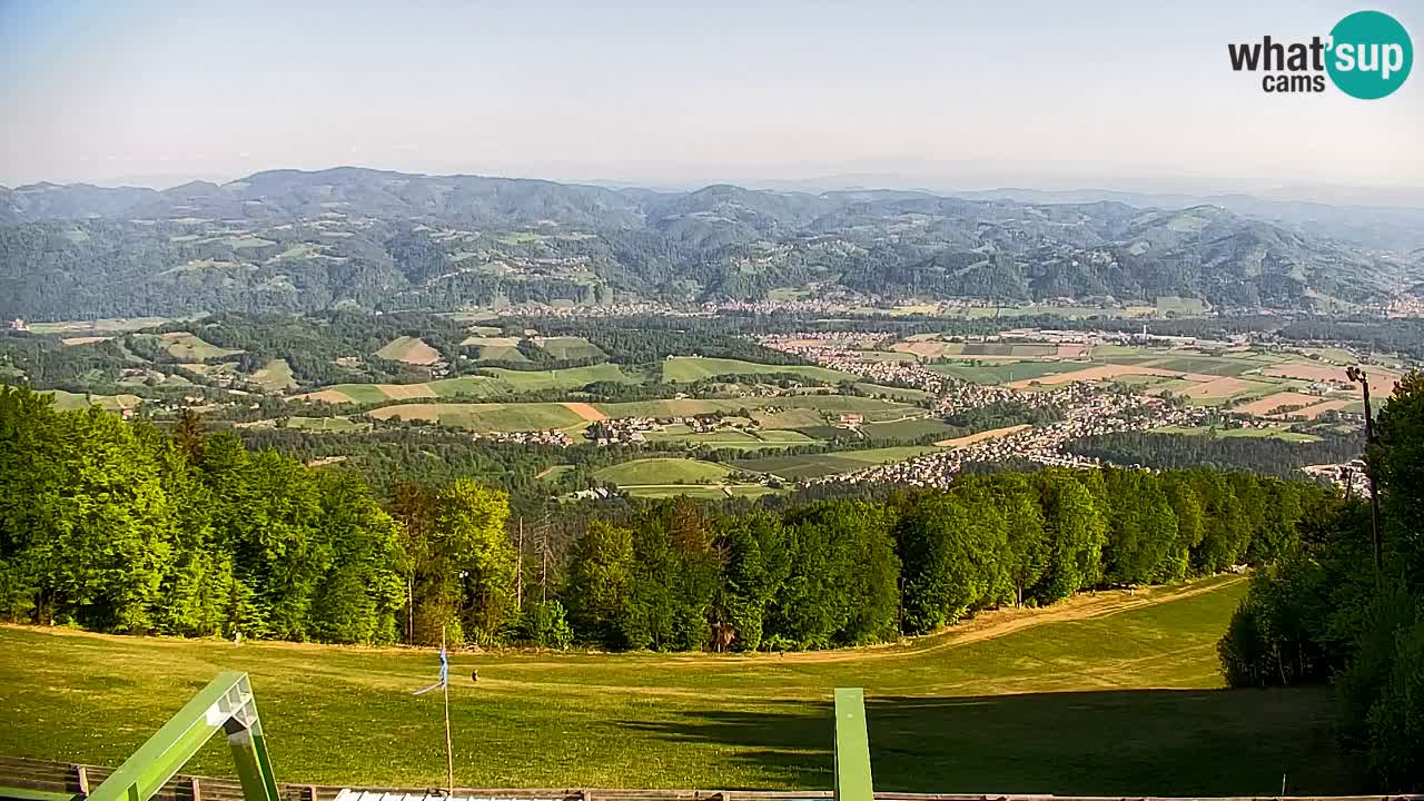 Pohorje webcam | Sleme lower station