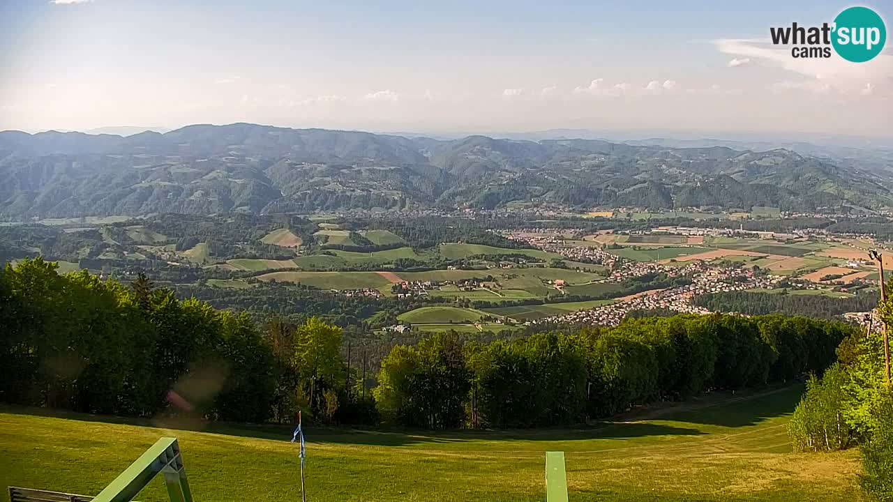 Pohorje spletna kamera | Spodnja postaja Sleme