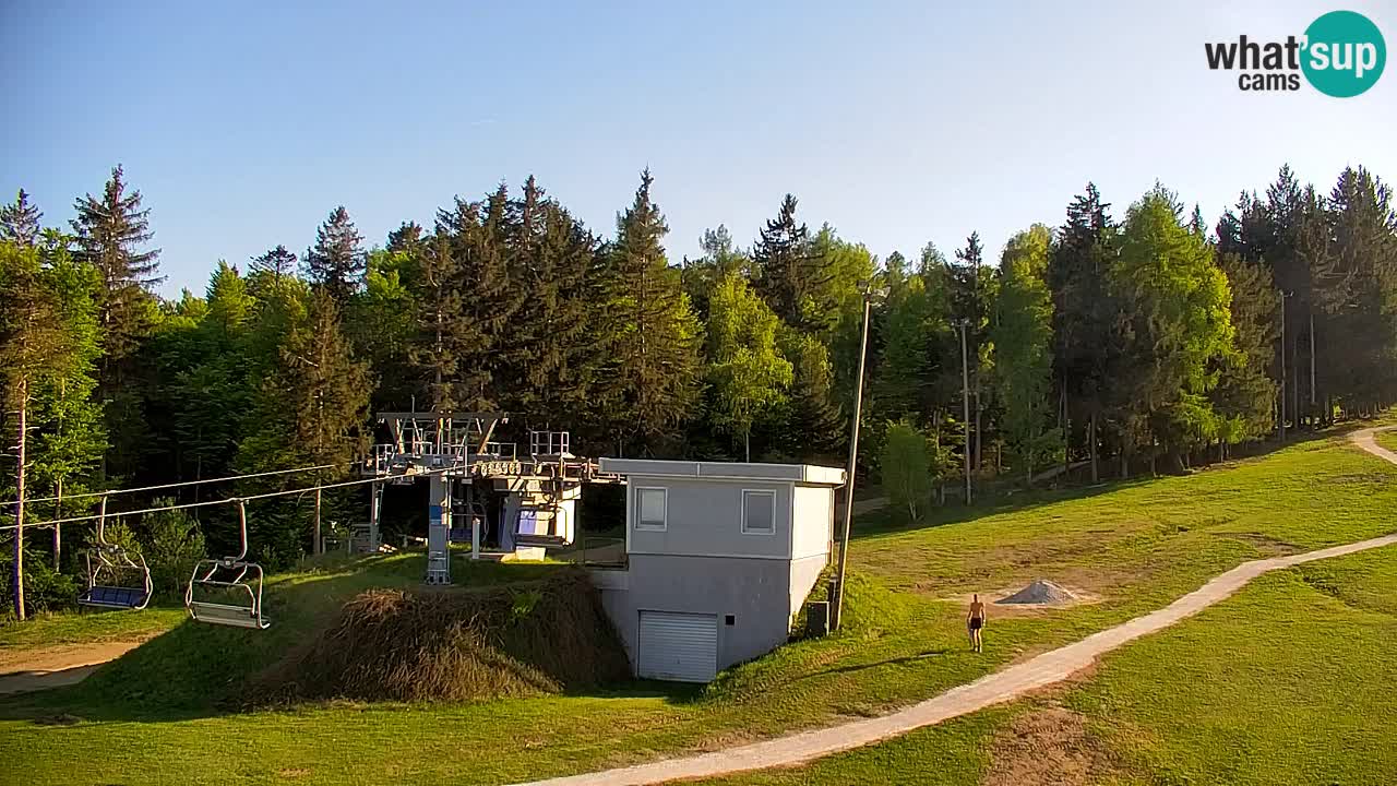 Pohorje webcam | Sleme lower station