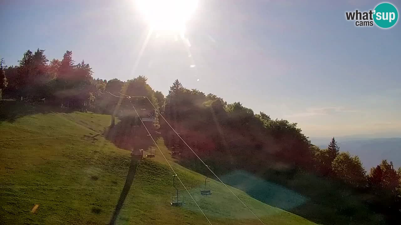 Pohorje spletna kamera | Spodnja postaja Sleme