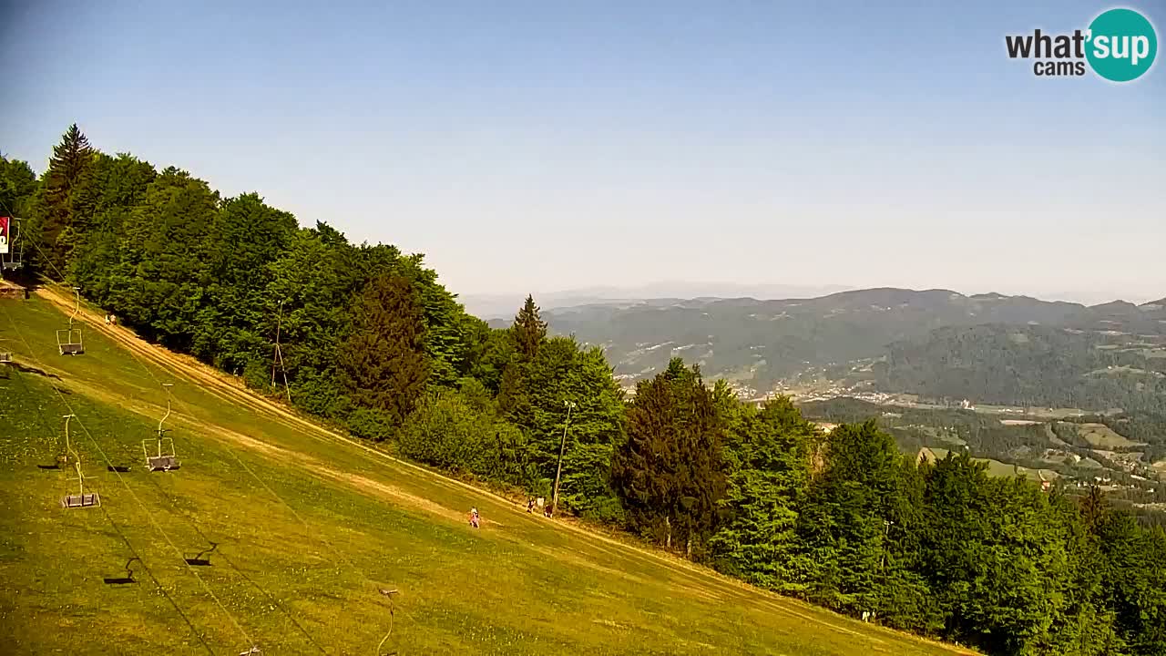 Pohorje Webcam | Sleme Talstation