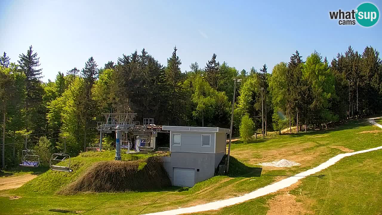 Pohorje spletna kamera | Spodnja postaja Sleme