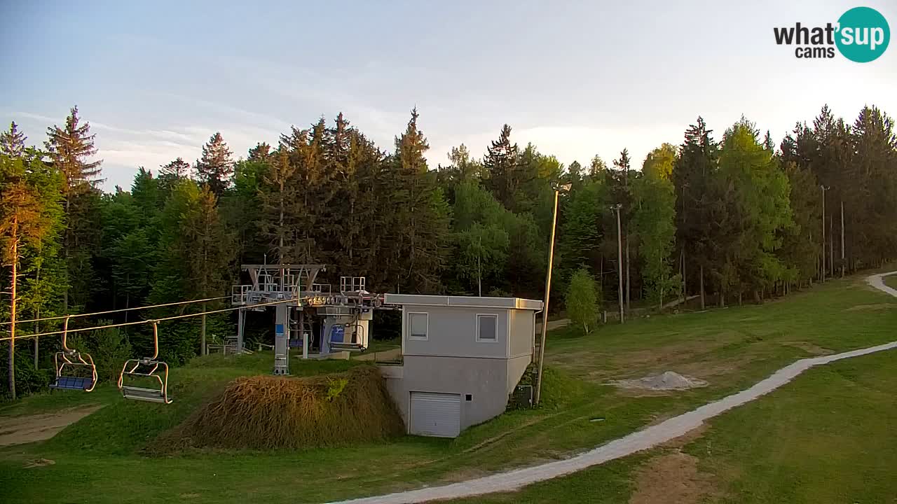 Pohorje webcam | Sleme lower station