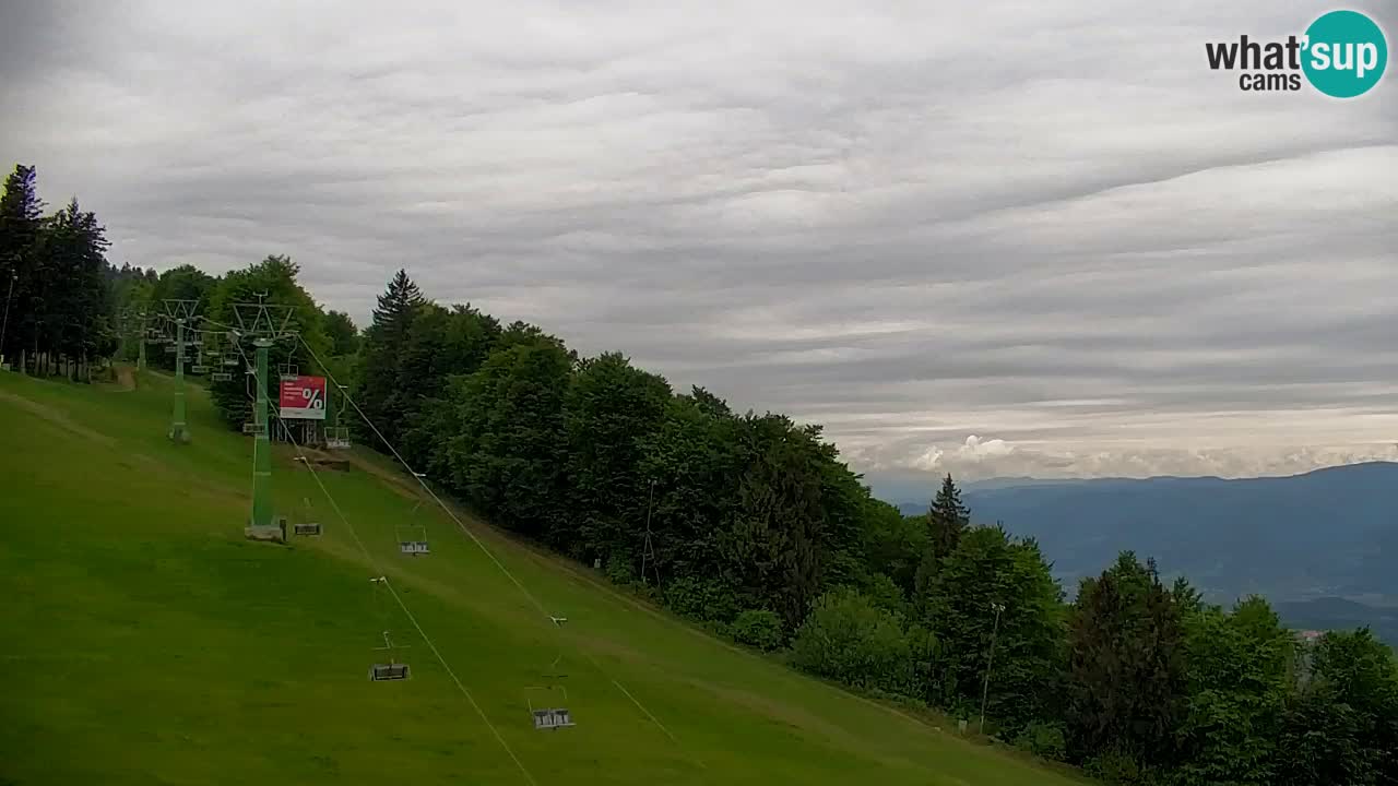 Pohorje webcam | Sleme lower station