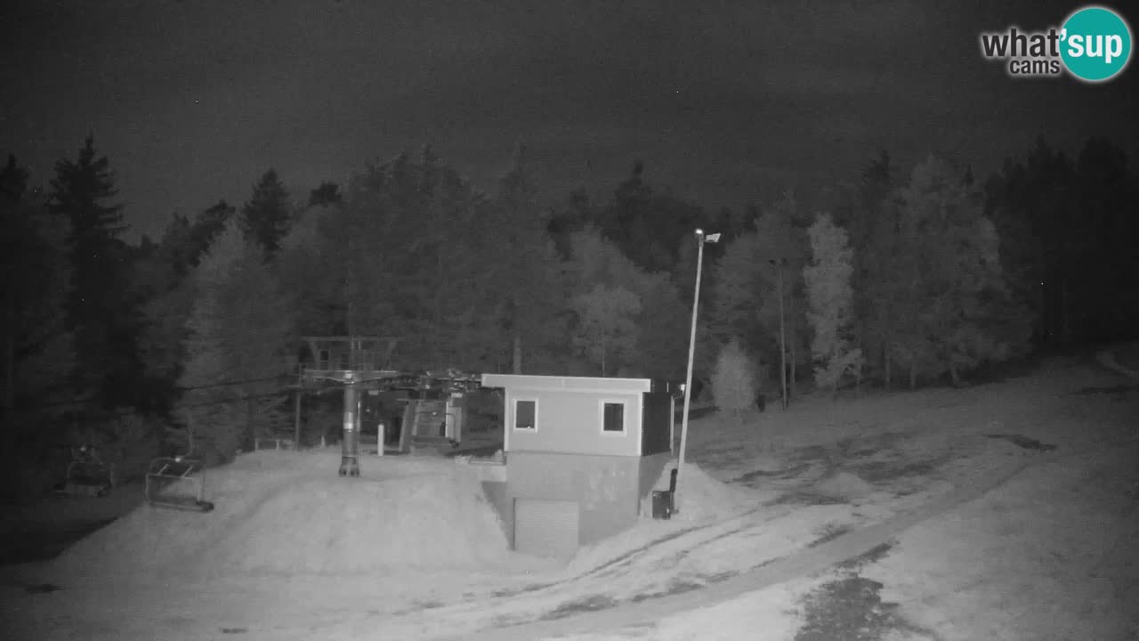 Pohorje spletna kamera | Spodnja postaja Sleme