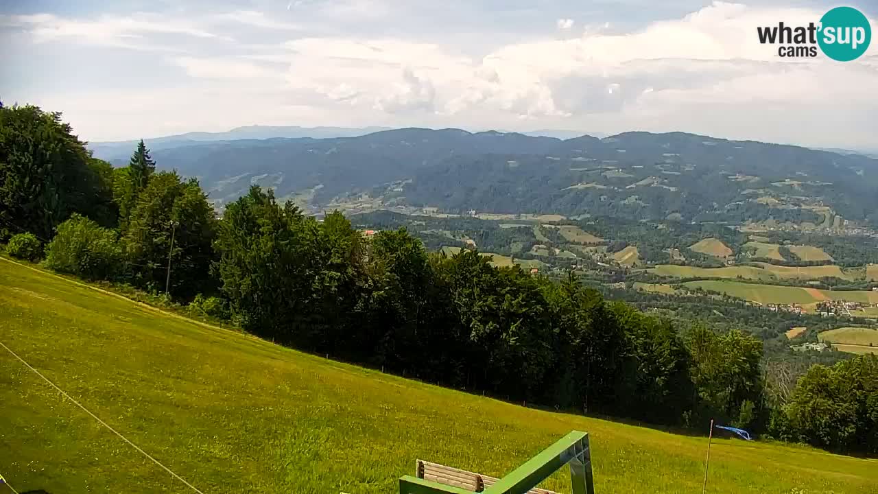 Pohorje spletna kamera | Spodnja postaja Sleme