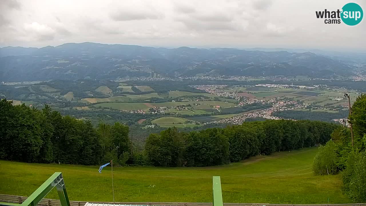 Pohorje spletna kamera | Spodnja postaja Sleme