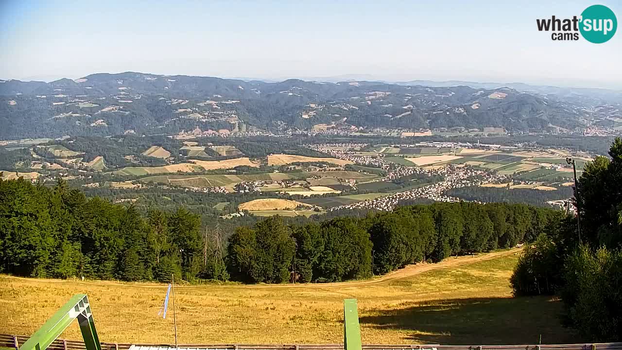 Pohorje webcam | Sleme lower station