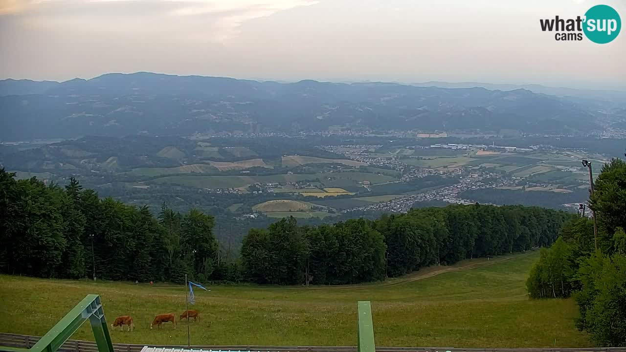 Pohorje webcam | Sleme lower station