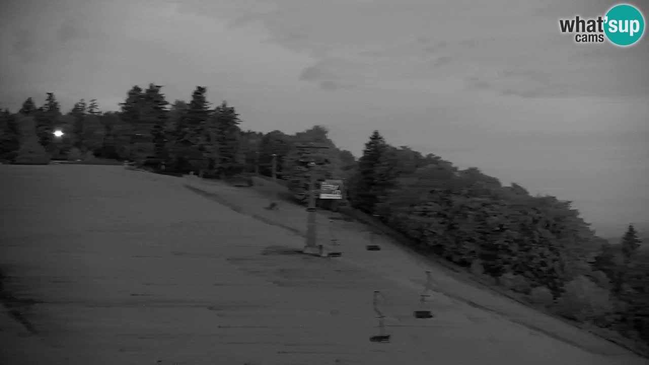Pohorje spletna kamera | Spodnja postaja Sleme