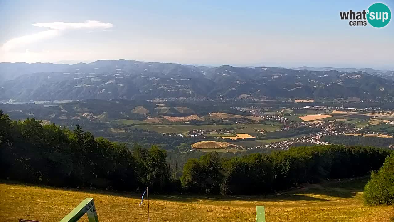Pohorje spletna kamera | Spodnja postaja Sleme