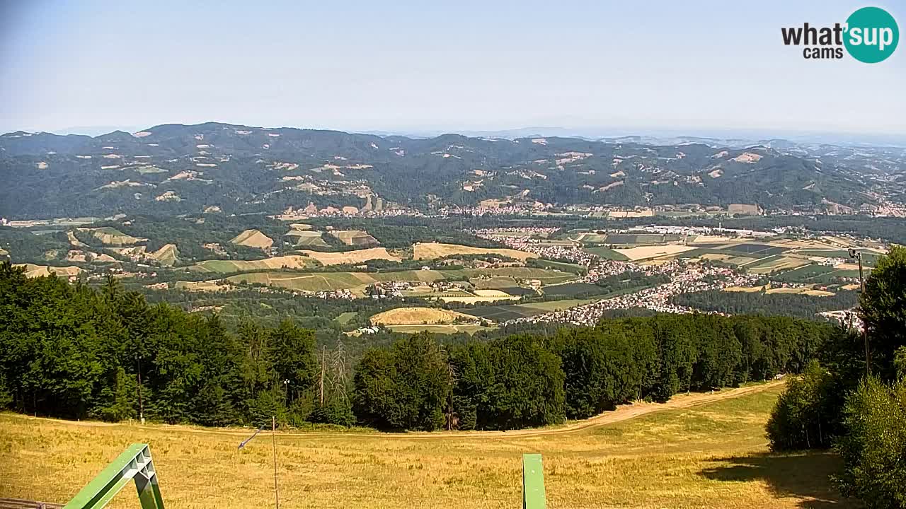 Pohorje spletna kamera | Spodnja postaja Sleme
