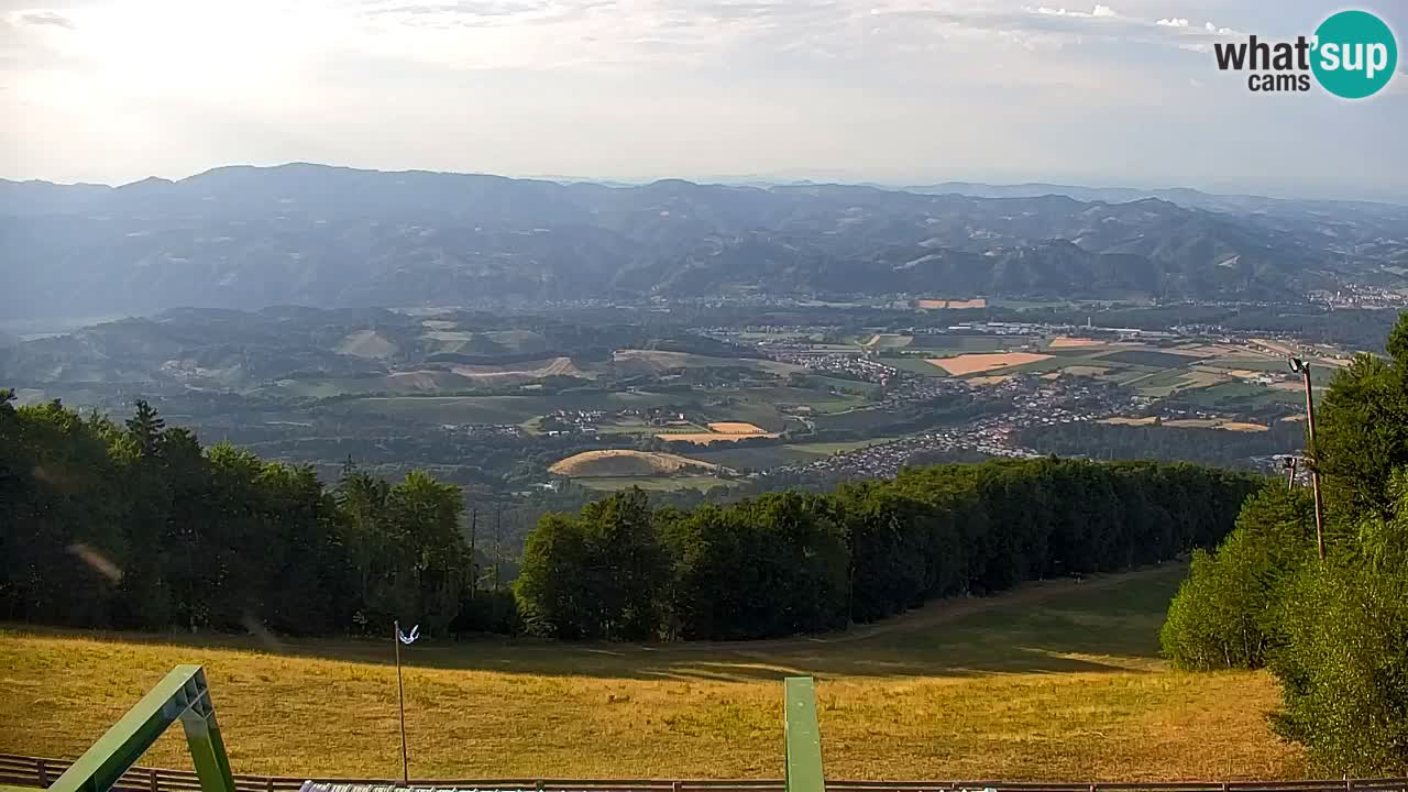 Pohorje spletna kamera | Spodnja postaja Sleme