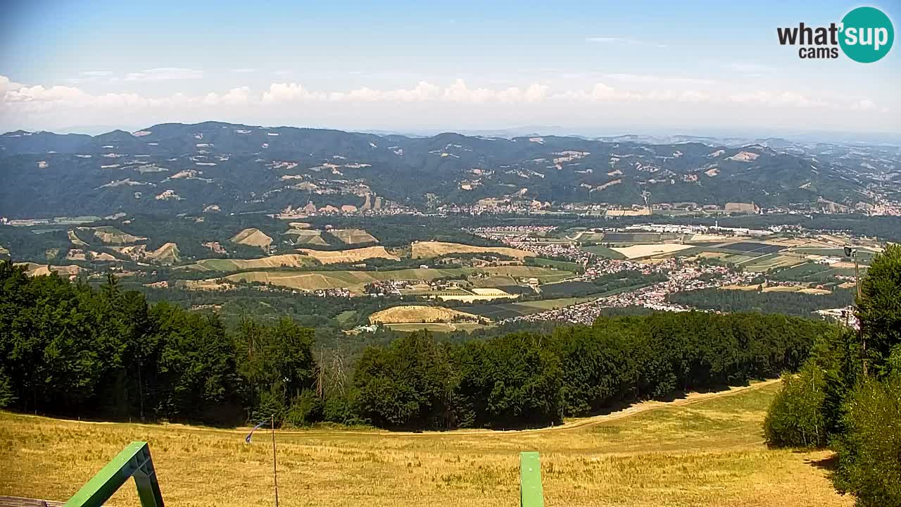 Pohorje spletna kamera | Spodnja postaja Sleme