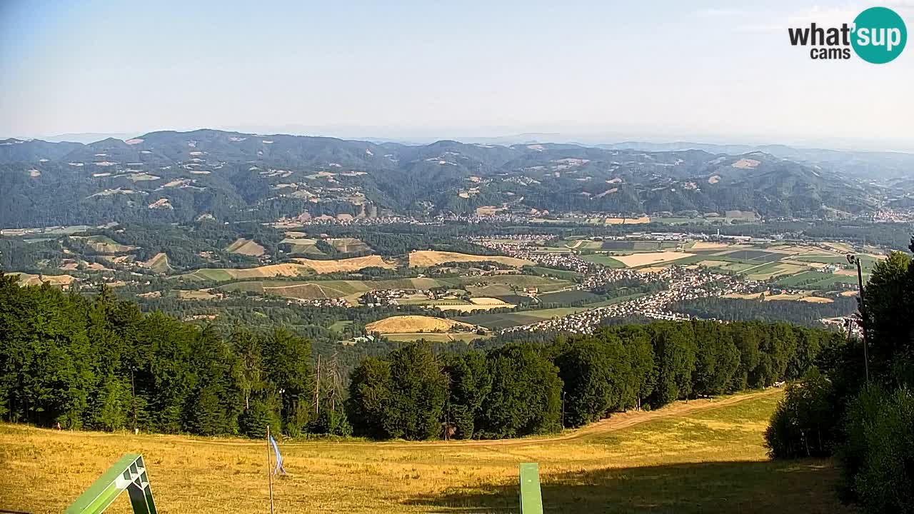 Pohorje webcam | Sleme lower station