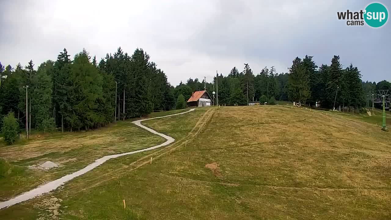 Pohorje spletna kamera | Spodnja postaja Sleme