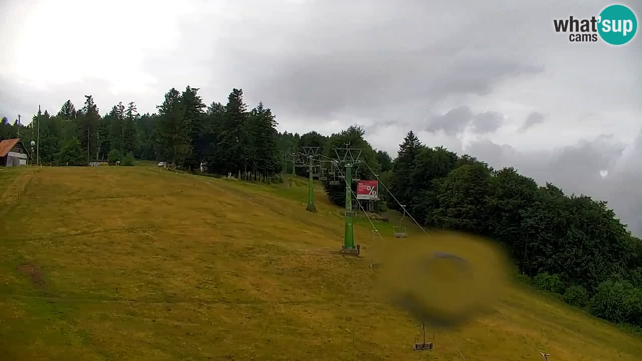 Pohorje spletna kamera | Spodnja postaja Sleme