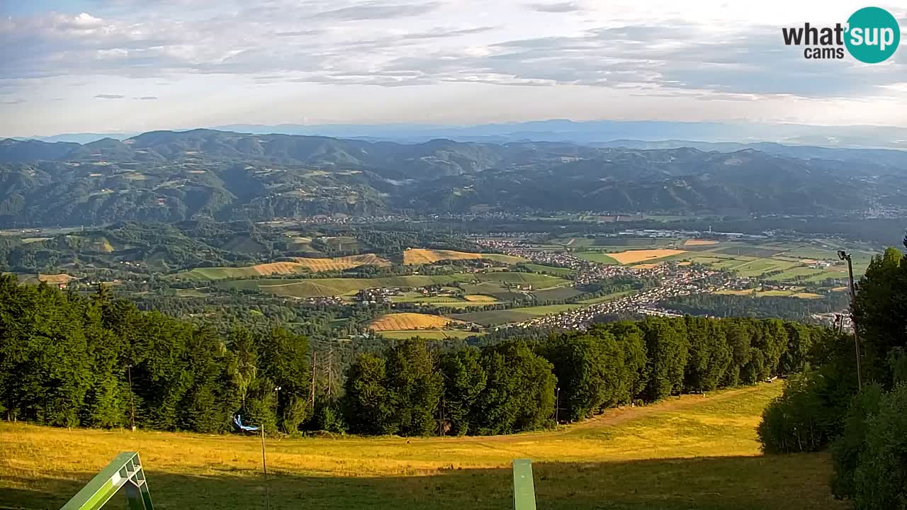 Pohorje spletna kamera | Spodnja postaja Sleme