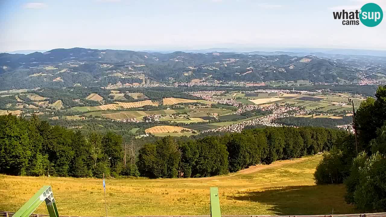 Pohorje spletna kamera | Spodnja postaja Sleme