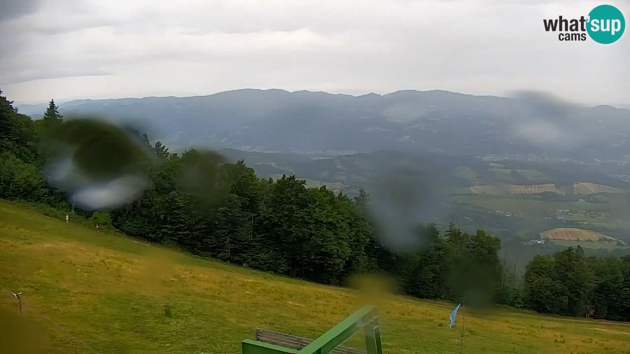 Pohorje spletna kamera | Spodnja postaja Sleme