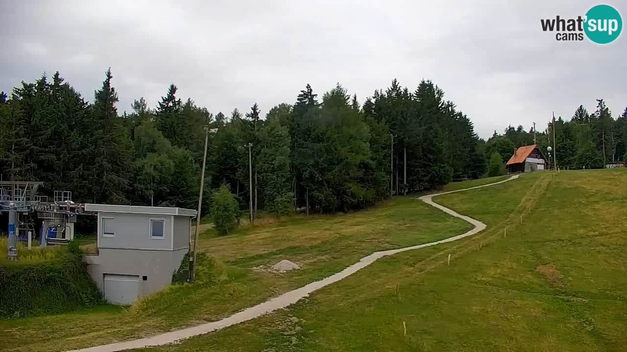 Pohorje webcam | Sleme lower station