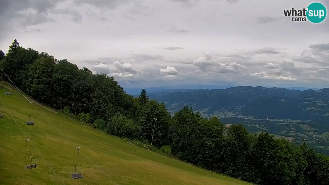Pohorje spletna kamera | Spodnja postaja Sleme