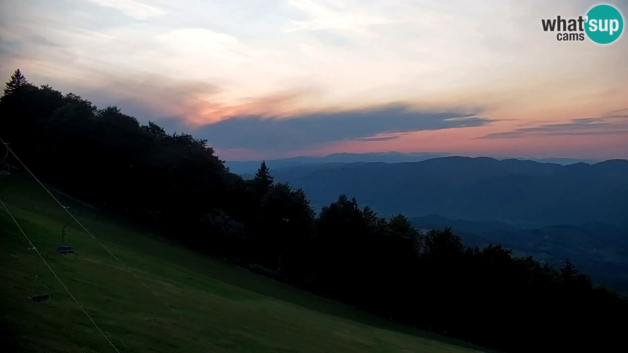 Pohorje webcam | Sleme lower station