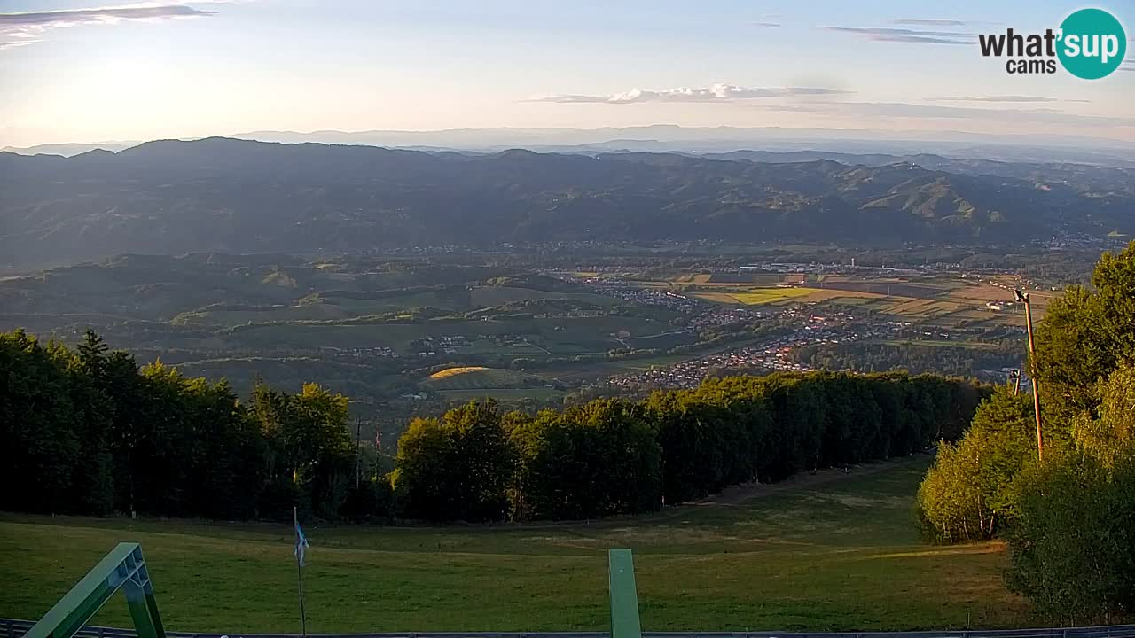 Pohorje spletna kamera | Spodnja postaja Sleme