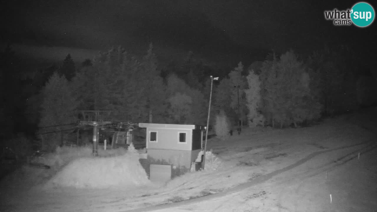 Pohorje spletna kamera | Spodnja postaja Sleme