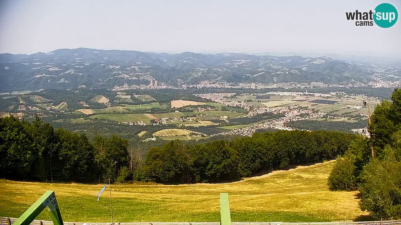 Pohorje spletna kamera | Spodnja postaja Sleme