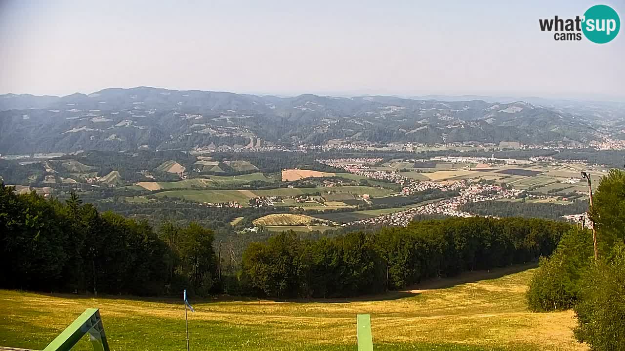 Pohorje spletna kamera | Spodnja postaja Sleme