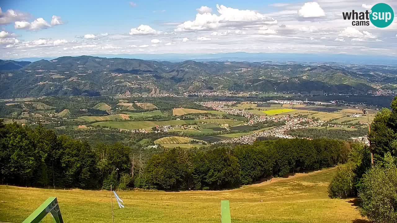 Pohorje spletna kamera | Spodnja postaja Sleme