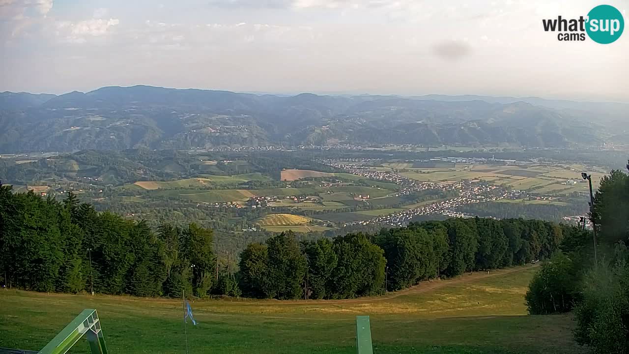 Pohorje spletna kamera | Spodnja postaja Sleme