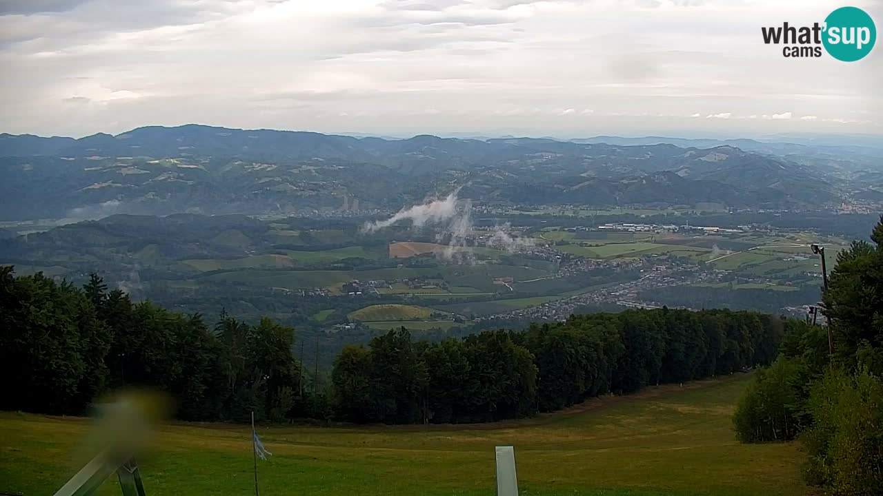 Pohorje spletna kamera | Spodnja postaja Sleme