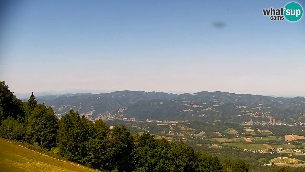 Pohorje spletna kamera | Spodnja postaja Sleme
