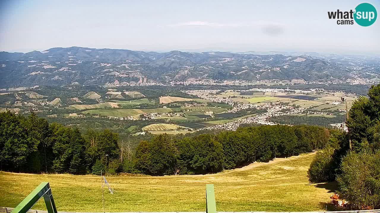 Pohorje spletna kamera | Spodnja postaja Sleme
